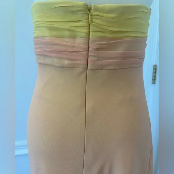 Laundry by Shelli Sehgal 100% Silk 2 Tone Beach Resort Wear Maxi Dress (Size 6) - Picture 7 of 10